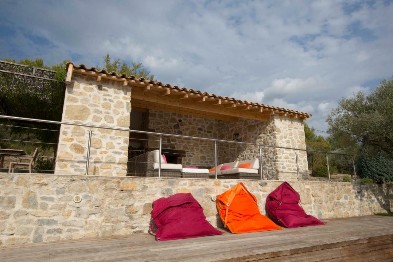 Villa Mas Des Avelines Le Brulat Esterno foto